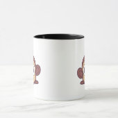Mug Clipart de singe mignon (Centre)