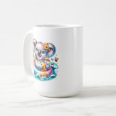 Mug Clipart de sublimation de koala d'été-97702 (Devant gauche)