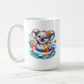 Mug Clipart de sublimation de koala d'été-97702 (Gauche)