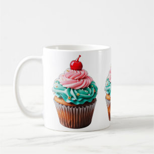 Mug Clipart d'illustration de dessert de Cupcake d'ann