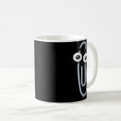 Mug Clippy Paper Clip Funny Meme Page Note (Devant droit)