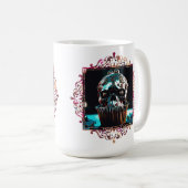 Mug Clocage Crâne Cupcake (Devant droit)