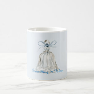 Mug Cloche à Ruban Bleu