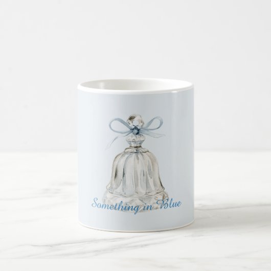Mug Cloche à Ruban Bleu (Centre)