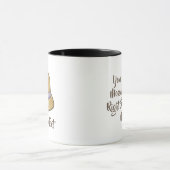 Mug Cloche Casquette Musique beige (Centre)