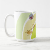 Mug Cloche de Noël douce simple drôle mignonne (Gauche)