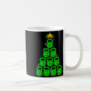 Mug Cloche de Noël Kettlebell Xmas Gym Entraînement Fi