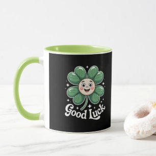 Mug Clocher à quatre feuilles de bonne chance