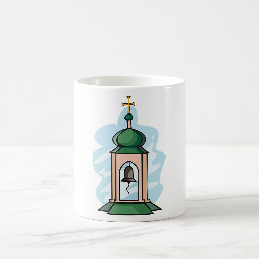 Mug Clocher de l'église orthodoxe rustique