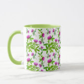 Mug Cloches rouges sur blanc (Gauche)