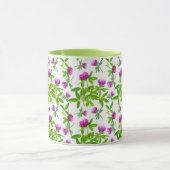 Mug Cloches rouges sur blanc (Centre)