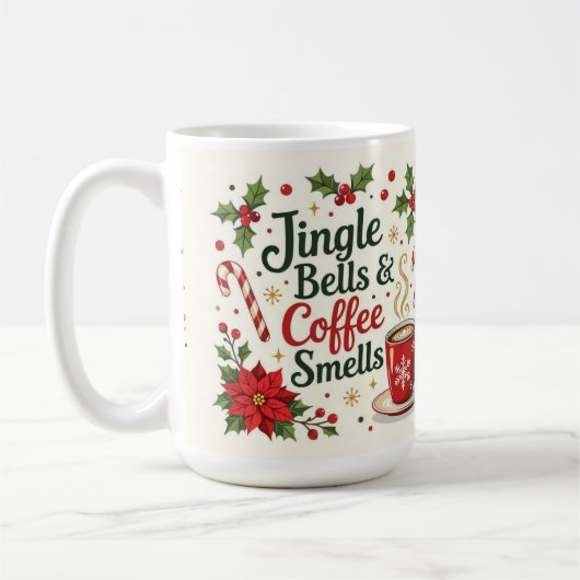 Mug Cloches tintantes et odeurs de café (Gauche)