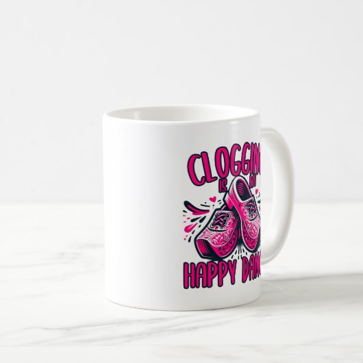 Mug Clogging Happy Dance (Devant droit)