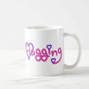 Mug Clogging Love Stars Coeurs rose