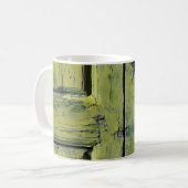 Mug Closed brown wooden 2-panel door (Devant gauche)