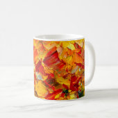 Mug Closeup macro texture fragment de la nageoire de p (Devant droit)