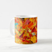 Mug Closeup macro texture fragment de la nageoire de p (Devant gauche)