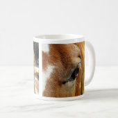 Mug Closeuse des yeux du cheval (Devant droit)