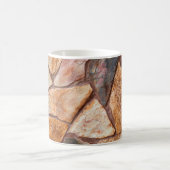 Mug Closeuse d'un mur de pierre comme fond d'écran, p (Centre)