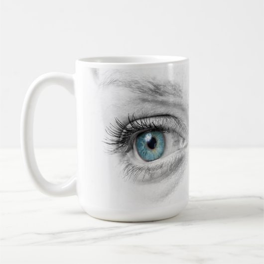 Mug Closeuse oculaire humain (Gauche)