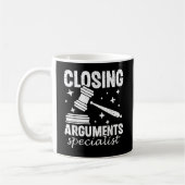 Mug Closing Arguments Specialist Advocate Law Attorney (Gauche)