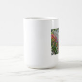 Mug Clôture blanche avec tulipes (Centre)