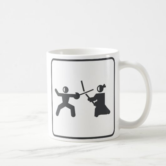 Mug Clôture contre Kendo (Droite)
