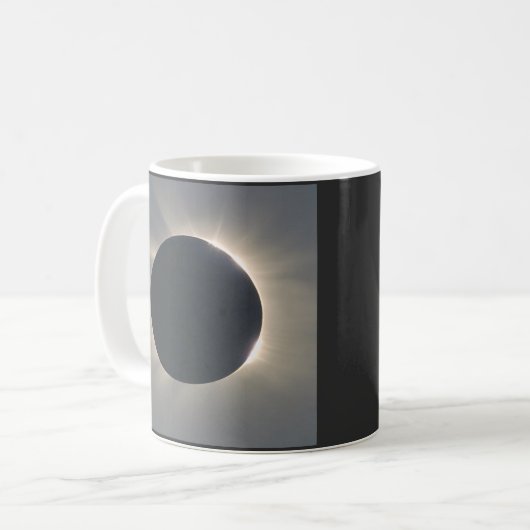 Mug Clôture de l'éclipse solaire (Devant gauche)