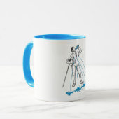 MUG CLÔTURE DE L'HUMOUR DE SÉANCE D'ENTRAÎNEMENT DE (Devant gauche)