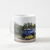 Mug Clôture du rail du modèle (Devant gauche)