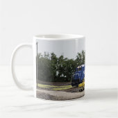 Mug Clôture du rail du modèle (Gauche)