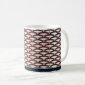 Mug Clôture en acier gris (Devant droit)