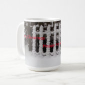 Mug clôture enneigée (Devant gauche)