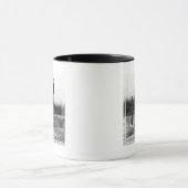 Mug Clôtures de plage et phare (Centre)