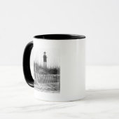 Mug Clôtures de plage et phare (Devant gauche)