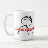 Mug Clôturez assez (Gauche)