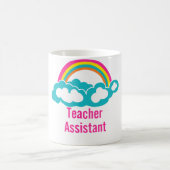 Mug Cloud adjoint de l'enseignant Arc-en-ciel (Centre)