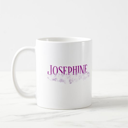 Mug Cloud de nom Unicorn rose (Gauche)