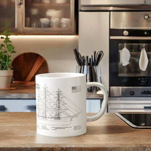 Mug Cloud de vol de l'expédition clipper - Blueprint B