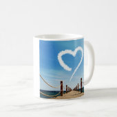 Mug Cloud en forme de coeur sans fin (Devant droit)