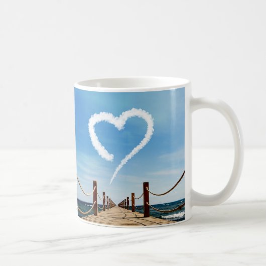 Mug Cloud en forme de coeur sans fin (Droite)