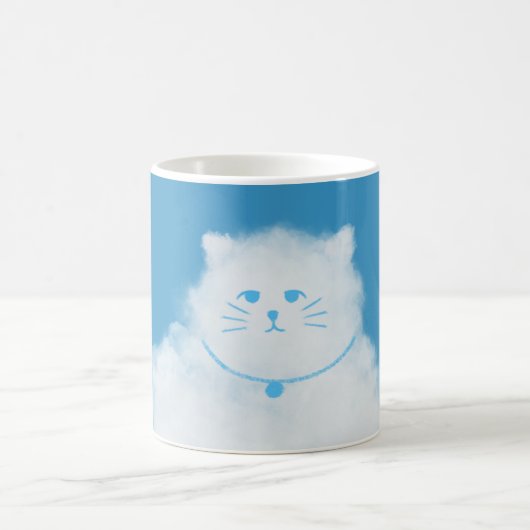 Mug Clouds de chat Ciel bleu (Centre)