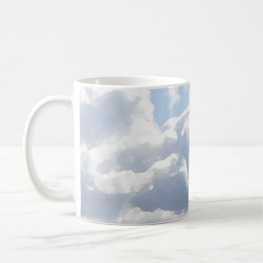 Mug Clouds in Blue Sky (Gauche)
