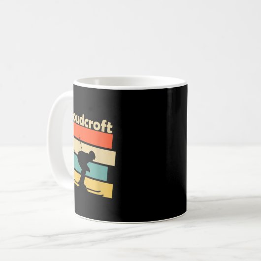 Mug Clouroft New Mexico Retro Ski (Devant gauche)