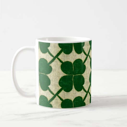 Mug Clover Lattice Linen (Gauche)