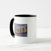 Mug Clovis, Nouveau-Mexique - Scènes de grandes lettre (Devant gauche)