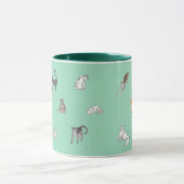 Mug clowder en turquoise (Centre)