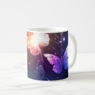 Mug Clowing Night Butterflies