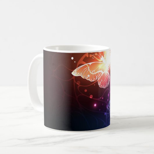 Mug Clowing Night Butterflies (Devant gauche)