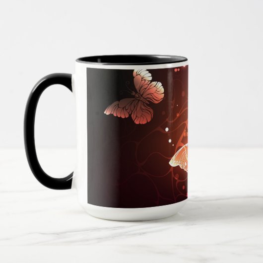 Mug Clowing Night Butterflies (Gauche)